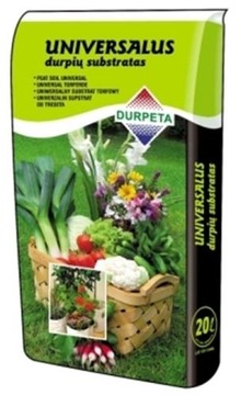 Lining universal soil for vegetables colors 70l durpeta, фото