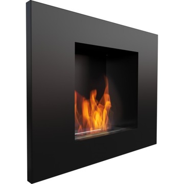 Biofireplace smokeless quattro black+ pebbles, фото