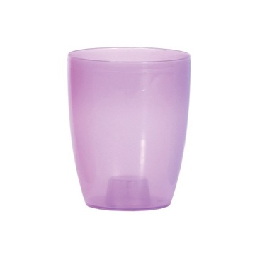 Flowerpot coubi - purple transparent, фото