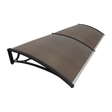 Visor nad door canopy 150x115 polycarbonate, фото
