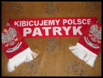Новый польский шарф с вашим именем болельщика !!!