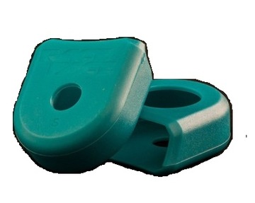 Защитные накладки на рукоятки Race FACE Crank Boots turquoise Small S