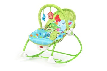 FISHER PRICE шезлонг качалка 3в1 звуки вібра