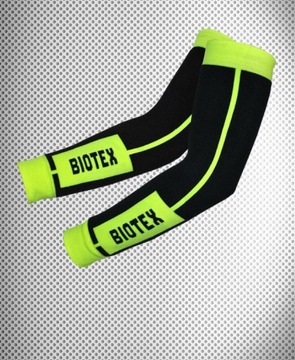 BIOTEX БЕСШОВНЫЕ ТЕПЛЫЕ ВЕЛОСИПЕДНЫЕ РУКАВА FLUO M