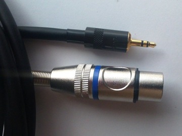 Шеллер кабель / стерео міні джек 3.5 / XLR 6м