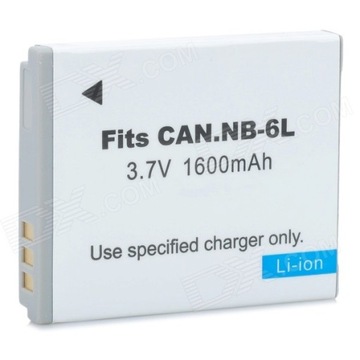 Акумулятор акумулятор для CANON NB-6LH nb6lh Заміна
