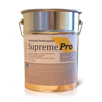 Hartzlack Supreme Pro лак для паркета 1л Полумат