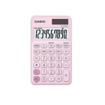10-позиционный розовый калькулятор, Casio