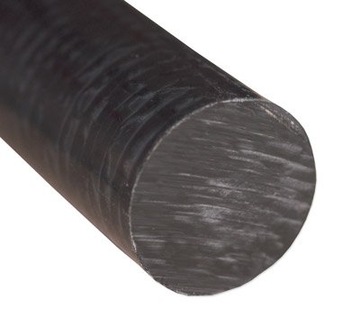 Штанга ролик ertalon поліамід чорний fi30-10 см