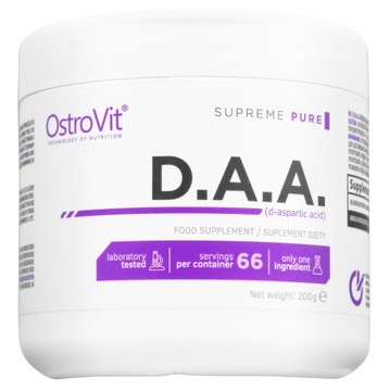 OSTROVIT SUPREME PURE D. A. A 200G чистая кислота DAA !