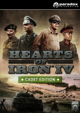 Hearts of Iron IV 4 Cadet Edition паровий ключ