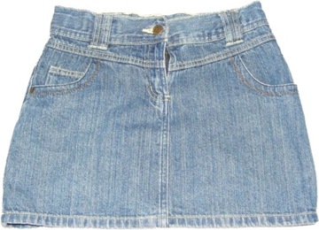 Джинсовая мини-юбка для девочек-подростков 158 см