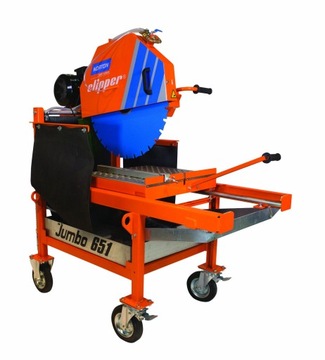 Торцювальна пила Norton Clipper Jumbo 651 для різання цегли silki Blob