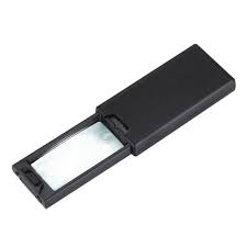 ЛУПА ЮВЕЛИРНАЯ с ПОДСВЕТКОЙ х2,5/X45 УФ - #36