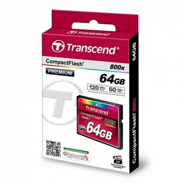 Карта памяти CompactFlash Transcend TS64GCF800 64 ГБ