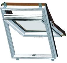 Okno dachowe PCV Skylight 78x160 ŁAZIENKOWE