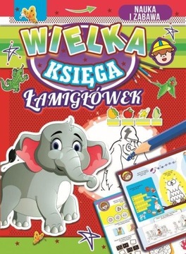 Wielka księga łamigłówek nauka i zabawa TW Arti