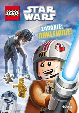 Książeczka LEGO LAS301 STAR WARS Zadanie: Naklejanie !