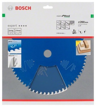 BOSCH Expert for Wood Полотно по дереву 260x30 мм