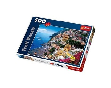 POSITANO PUZZLE antystresowe 500 elementów TREFL PUZZLE KRAJOBRAZ duży