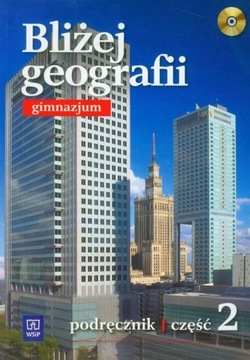 Bliżej geografii Część 2 Podręcznik z płytą CD Agnieszka Lechowicz