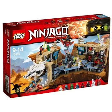 Klocki LEGO NINJAGO Akcja w jaskini Samuraja X 70596 Zestaw Kolekcjonerki