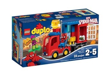 KLOCKI LEGO DUPLO MARVEL SPIDERMAN CIĘŻARÓWKA POJAZD 10608