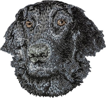 Flat Coated Retriever Haft Naszywka Przyszywka