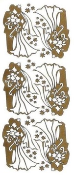 STICKERSY Naklejki Para Młoda ślub 
