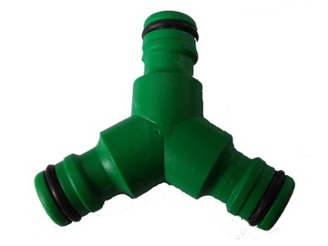 Trójnik do łączenia 3 szybkozłączek 1/2 green