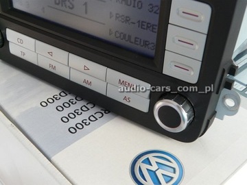 РАДИО RCD300 MP3 GOLF V PASSAT CC TIGUAN SCIROCCO