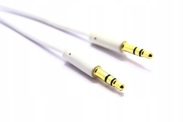KABEL AUX JACK - JACK 3,5MM BIAŁY 1,5M VITALCO