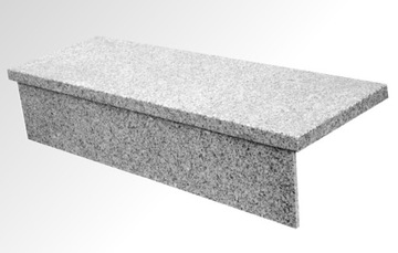 фото ориг. №2, Footrest granite gray g603 150x33x2cm stairs terraced stone
