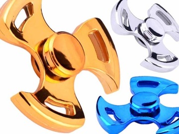 CHS HAND SPINNER FIDGET METALOWY ŚMIGŁO GYRO ALLOY