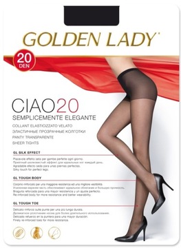 GOLDEN LADY 20 DEN CIAO CLASSIC ДЛЯ ТРЕБОВАТЕЛЬНЫХ ЛЮДЕЙ 4