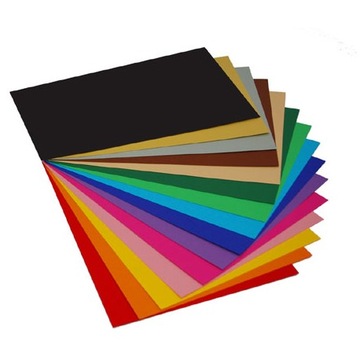 Karton Papier A4 Kreska 170g Zielony 20 arkuszy