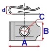 SPONKY HNÍZDO KRYTŮ KAROSÉRIE PEUGEOT 1007 206 207