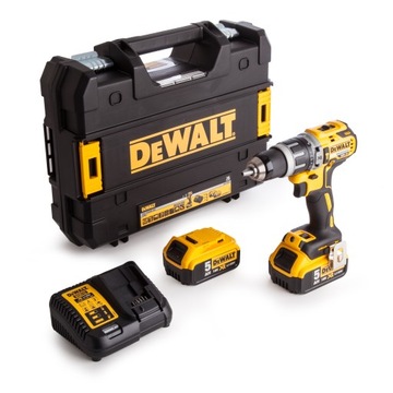 DeWALT DCD796P2 wiertarko wkrętarka Udarowa 5Ah 18V akumulatorowa baterie