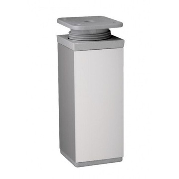 NÓŻKA MEBLOWA KWADRATOWA ALUMINIOWA AMIX H-100