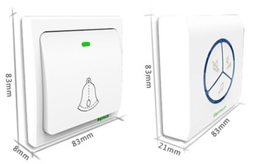 ++ БЕСПРОВОДНОЙ ДВЕРНОЙ ЗВОНОК LINBELL G1+ БЕЗ АККУМУЛЯТОРА