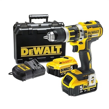 КОМПЛЕКТ ИНСТРУМЕНТОВ DEWALT 18 В 5 ШТ. 4X5,0 Ач