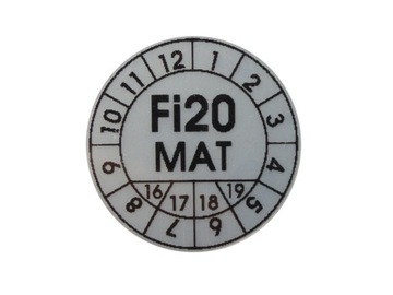 ГАРАНТИЙНЫЕ ПЕЧАТИ FI20 VOID MAT 500 ШТ.