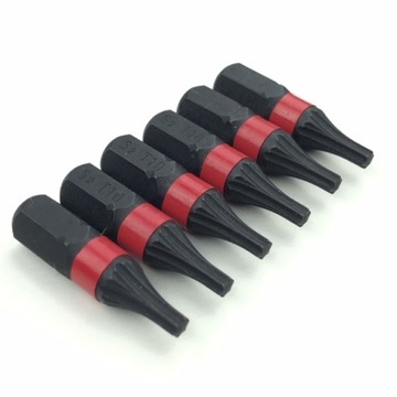 Bity Bit Końcówka wkrętakowa TX 10 x 25mm x 6 szt