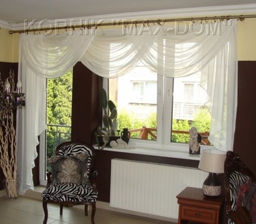 KR CURTAIN BALCONY шторы KRESZ BIMING экрю, белый