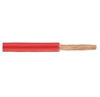 Kabel przewód linka LGY H05V-K 0,75 czerwony 100m