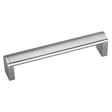 UCHWYT MEBLOWY PRĘTOWY A-120/320 STAL SZCZOTKOWANA