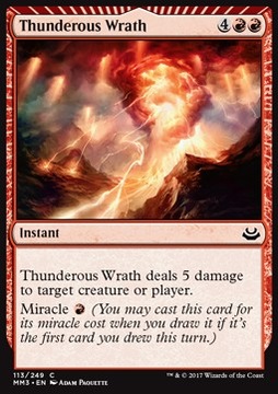 Thunderous Wrath - za 1 mana 5 obrażeń @@@@
