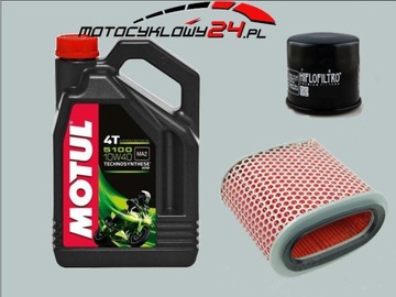 Olej Motul 5100 Filtry Honda VT1100 Shadow 87-00