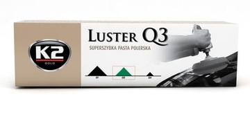 K2 LUSTER Q3 Superszybka pasta polerska 100g