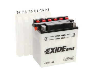 Мотоциклетный аккумулятор Exide YB10L-A2 11Ач 130А